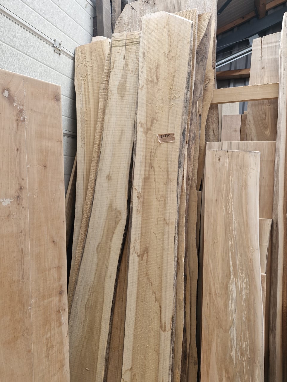 Teak schaaldelen 2.5 en 5cm dik