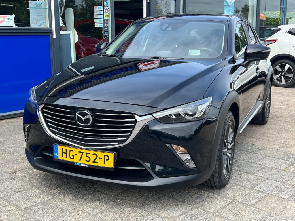 Mazda Cx-3 2.0 skyactiv-g 120 gt-m, leer, trekhaak enz...