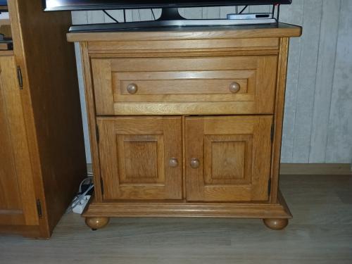 Licht eiken tv-meubel