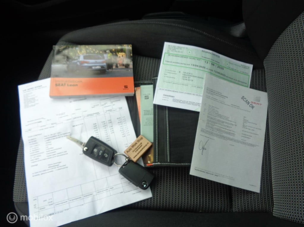 Seat Leon Sportstourer st 1.0 ecotsi style business/airco/led/pdc/automaat 