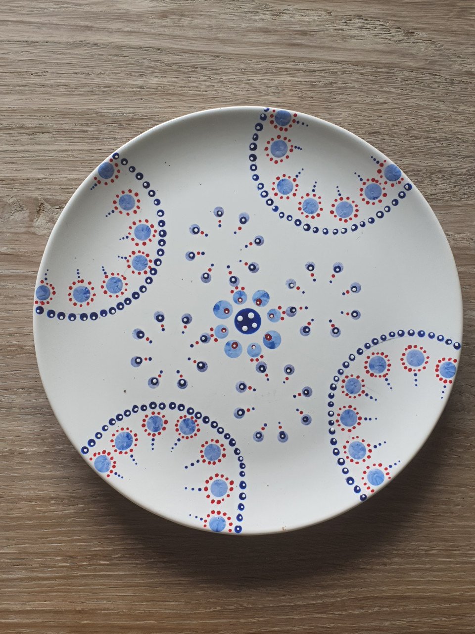 High tea i.c.m. workshop dots/stippen om bordje