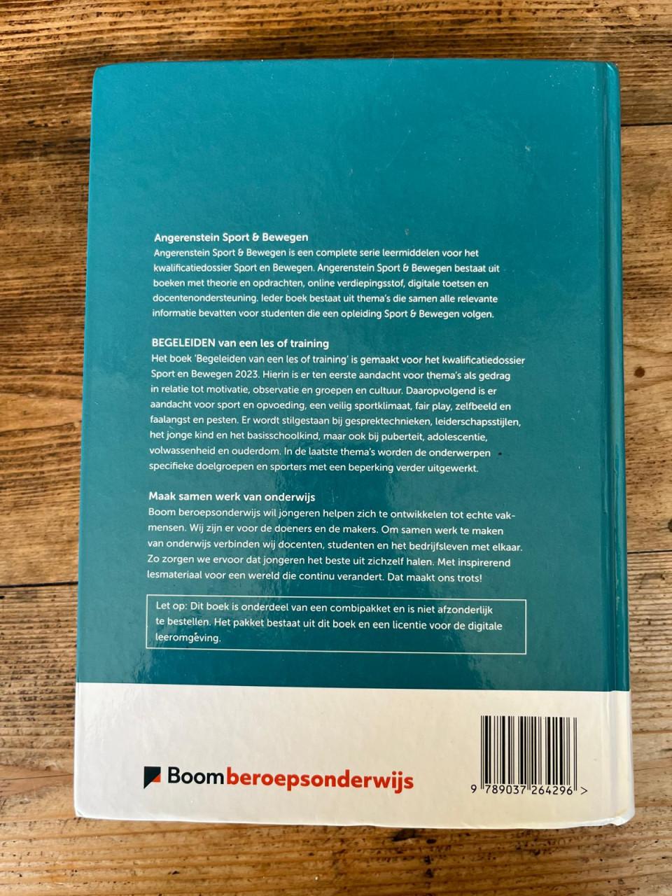 Cios Studieboek Begeleiden van een les of training