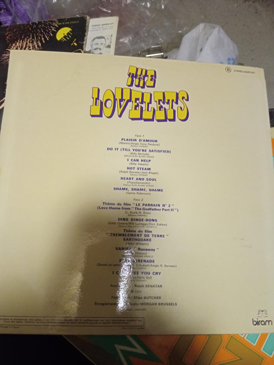 LP The Lovelets Plaisir d'amour (erotic sax)