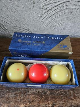 Belgian Aramith Super Aramith de Luxe biljartballen