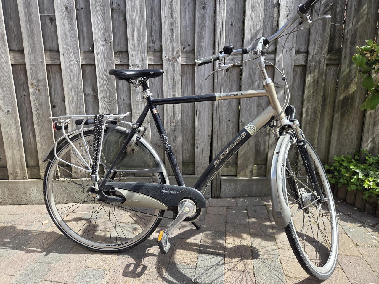 Gebruikte fiets, maar alles naar behoren werkend!