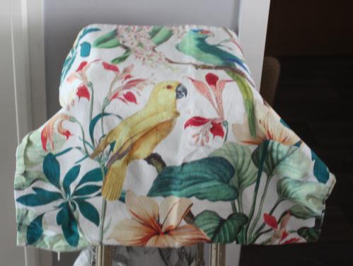 Set van 5 kussenslopen met vogel print