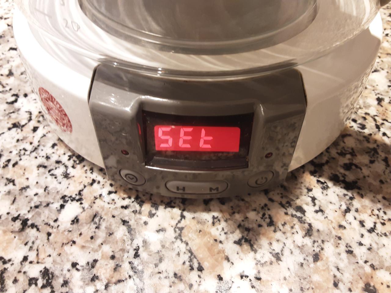 Koffiezetapparaat met timer