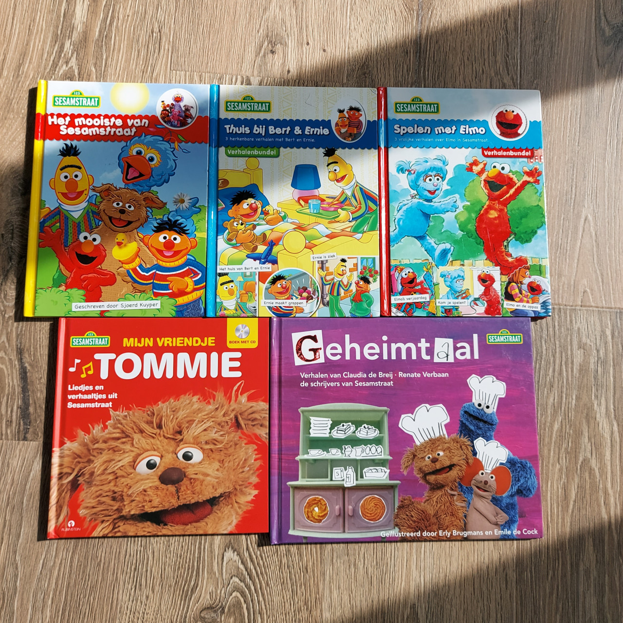 Mooie boekjes van sesamstraat