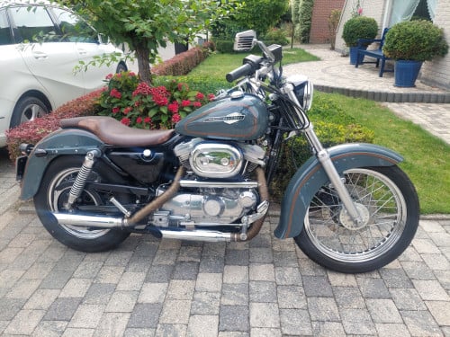 HARLEY-DAVIDSON SPORTSTER 883 VINTAGE TOPSTAAT, KOOPJE 4750.EURO