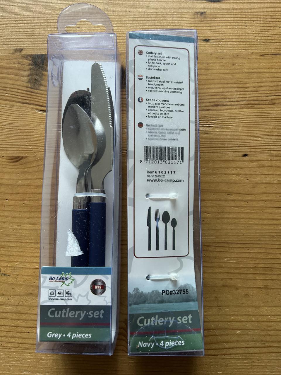 2 sets Bo-Camp campingbestek