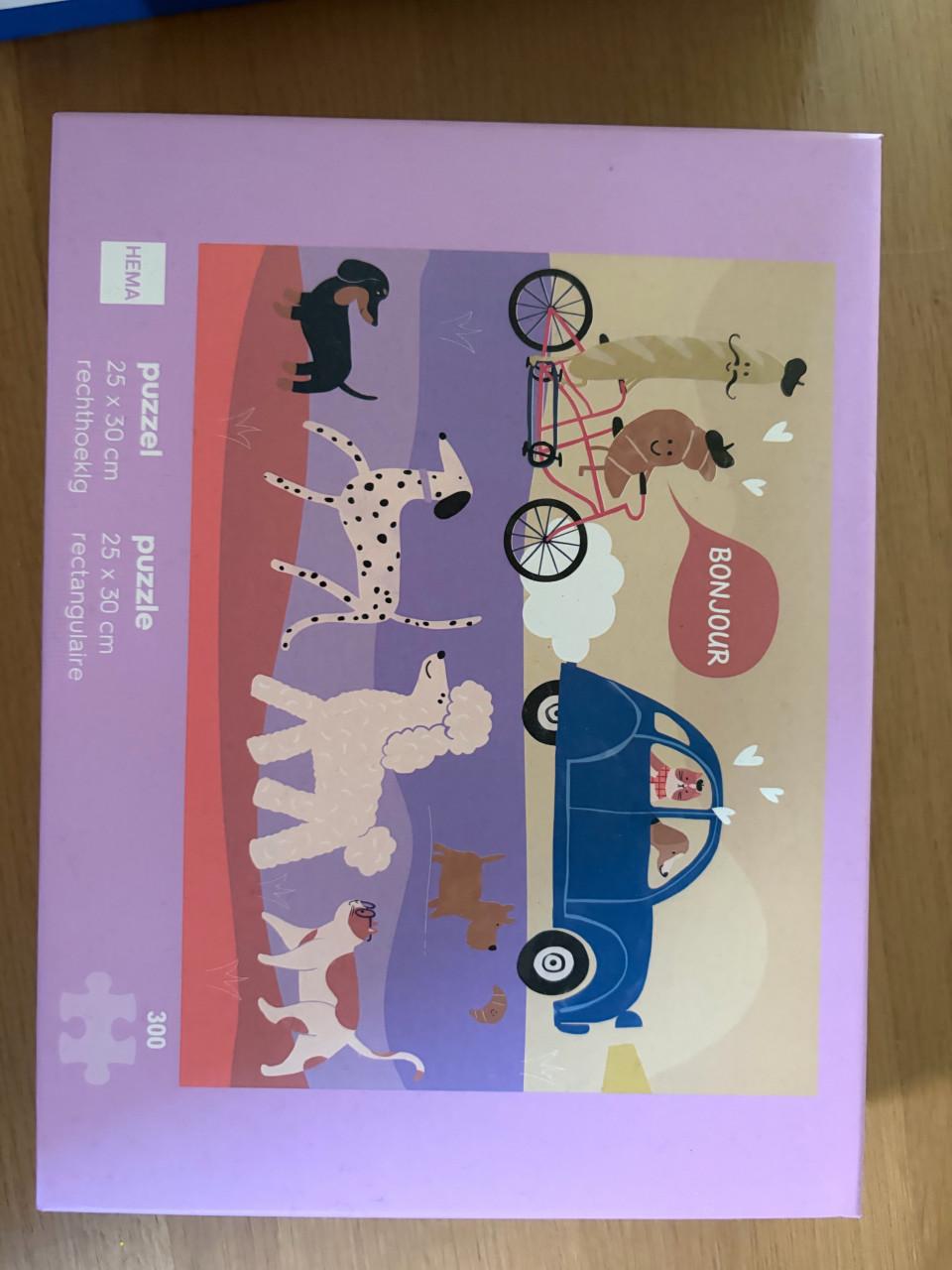 Puzzel hema 300 stukjes