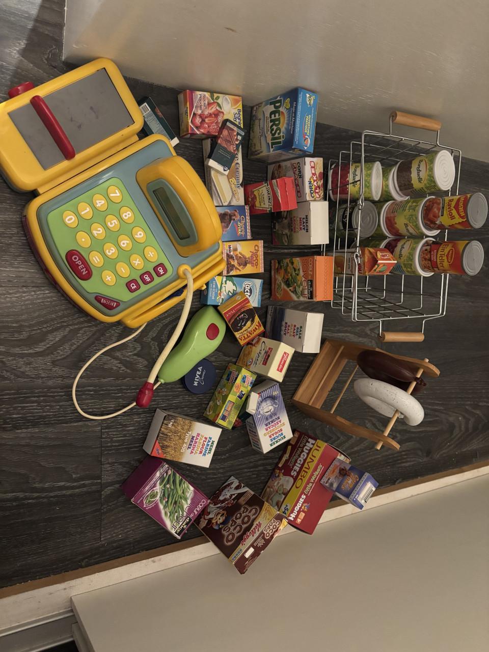 Speelgoed voor een speelgoedwinkeltje