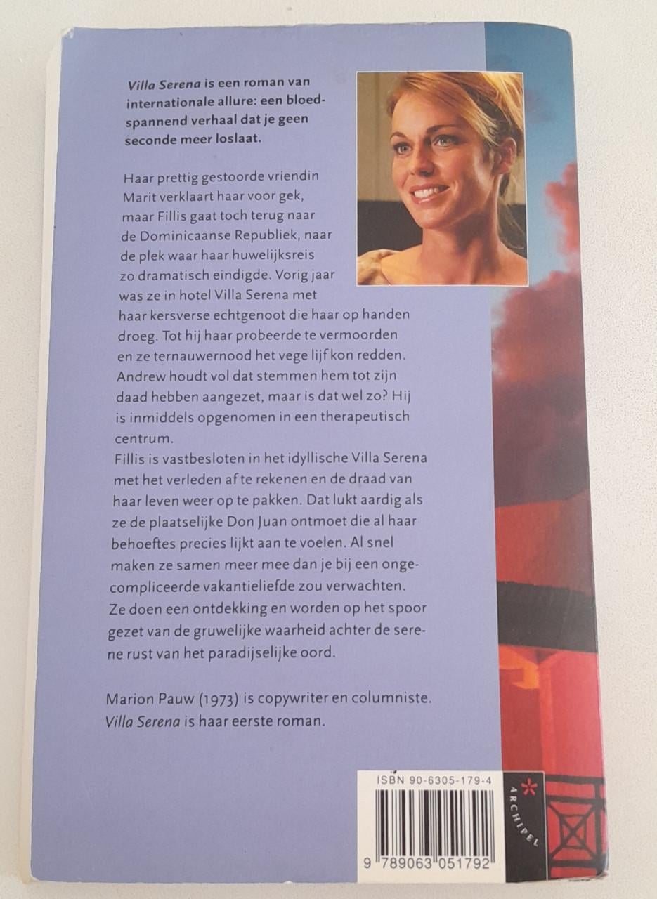 Marion Pauw - Villa Serena.