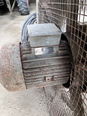 Ventilator 3KW/4PK voor aardappel-/ uienbewaring