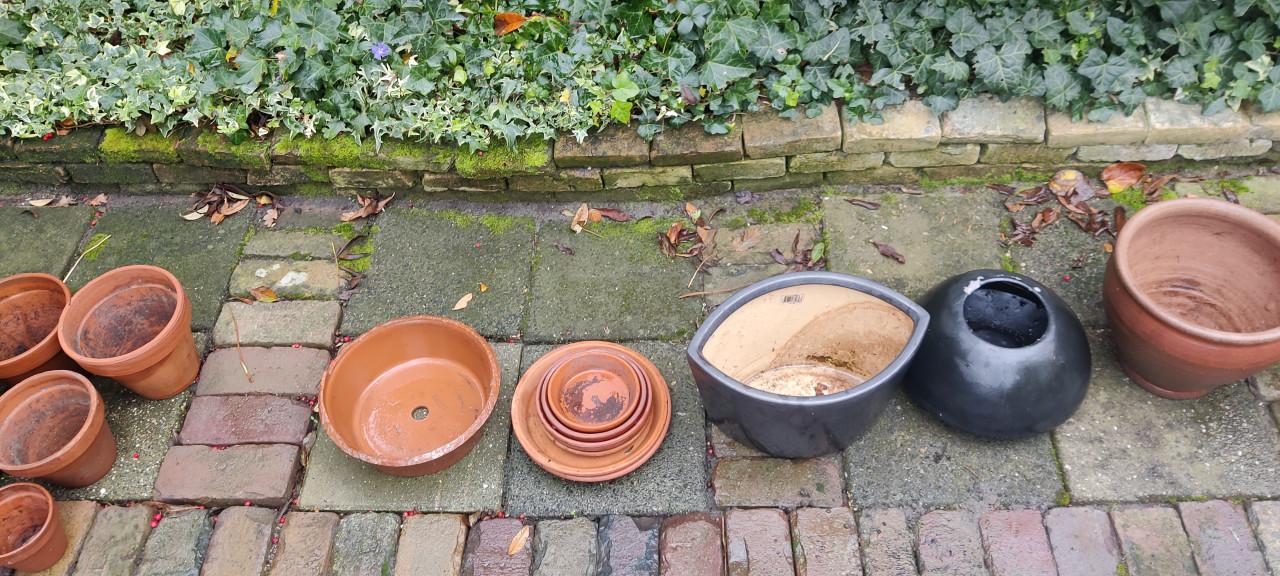 Bloempotten terracotta