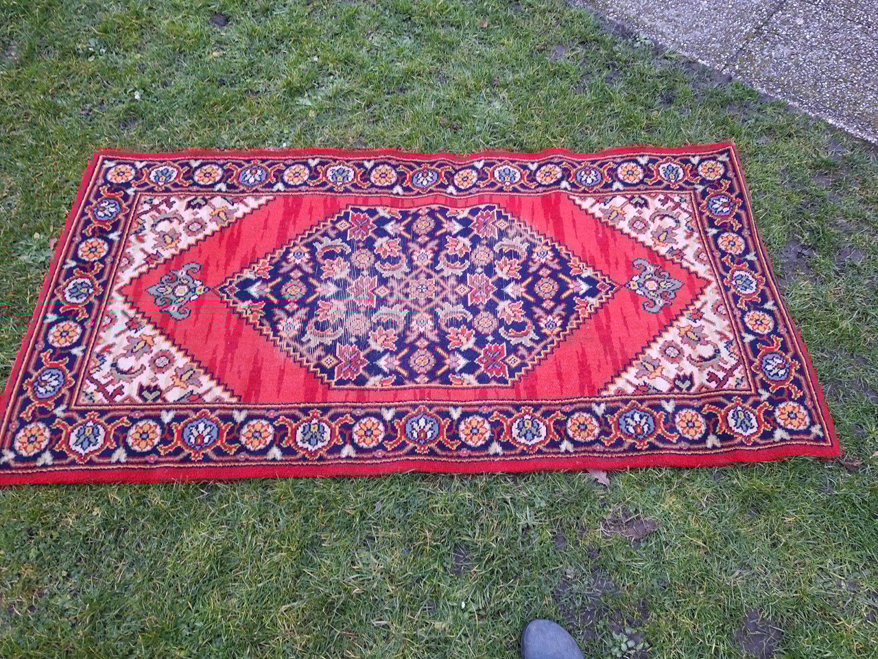 Perzische tapijt, vloerkleed, brocant