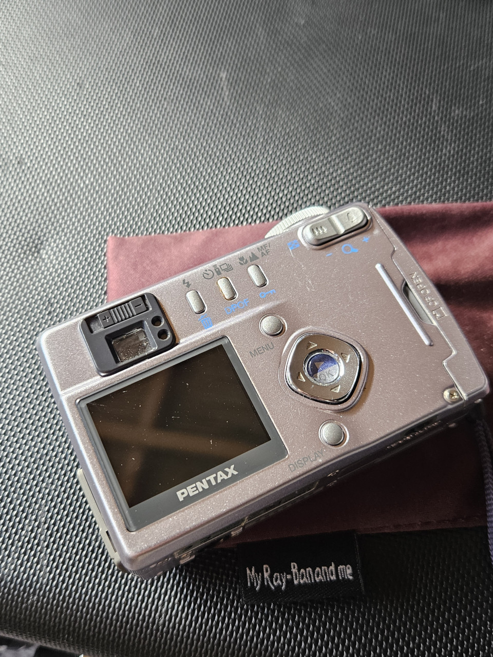 Mooie werkende Pentax Optio 330 RS Digitaal Camera....