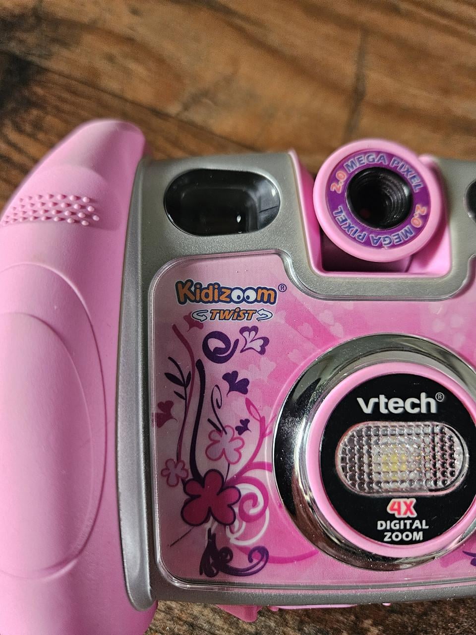 Zgan VTech Kidizoom Twist Digitale Camera Roze met Tasje