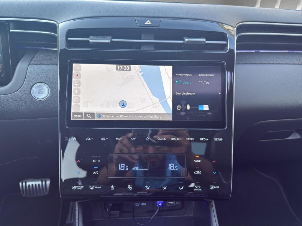 Hyundai Tucson Hybrid 1.6 t-gdi hev premium sky pano stoelkoeling