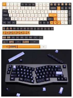 PBT MX Keycaps twv €85