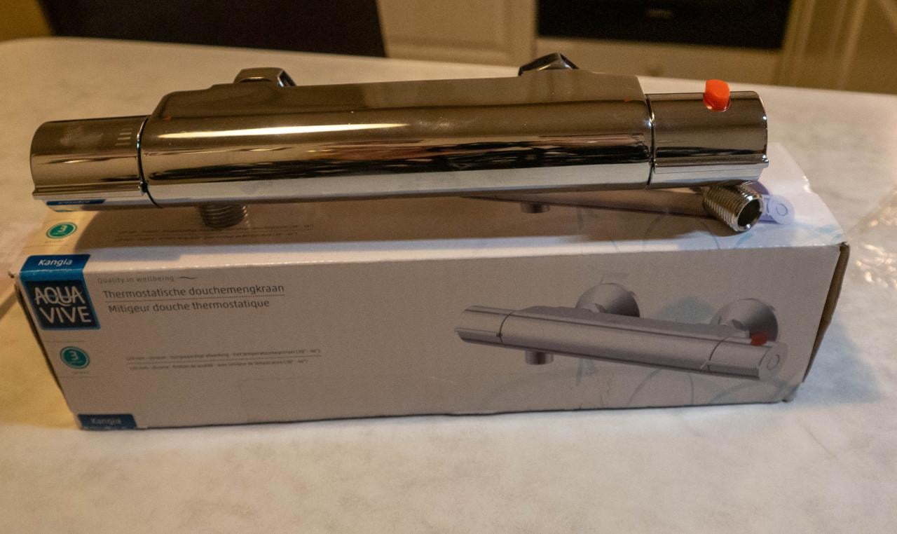 Thermostatische douchekraan