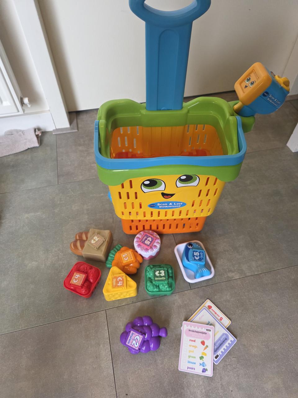Speelgoed boodschappenmand