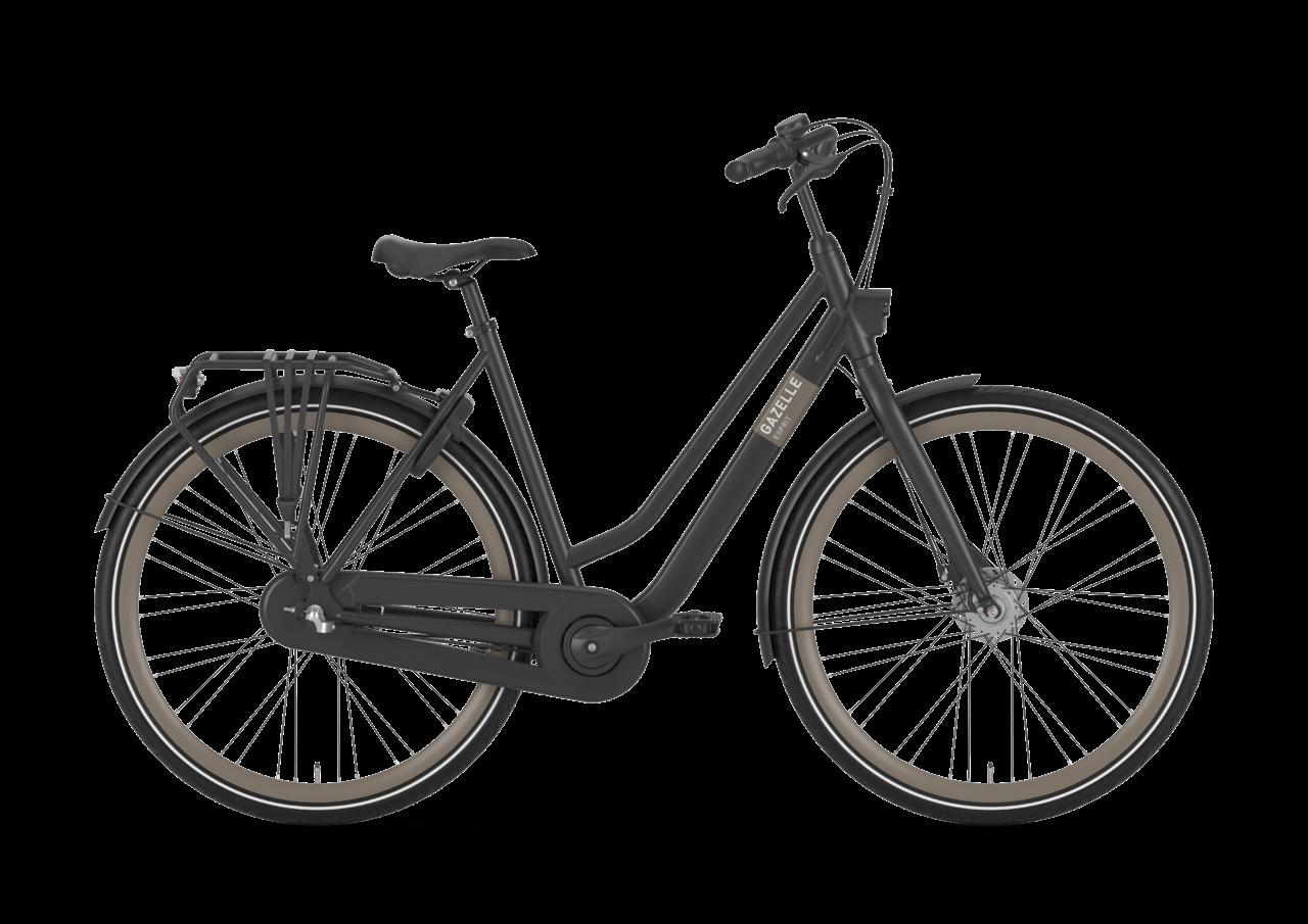 De Gazelle Esprit RN/C3/C7 vederlichte robuuste stadsfiets en schoolfiets