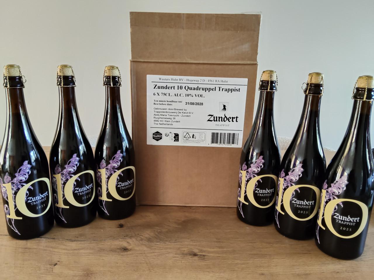 Doos Zundert 10 Quadrupel limited edition trappisten speciaalbier