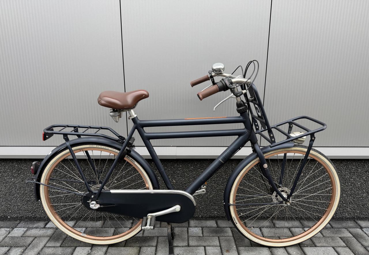 Prachtige Cortina U4 Transport herenfiets