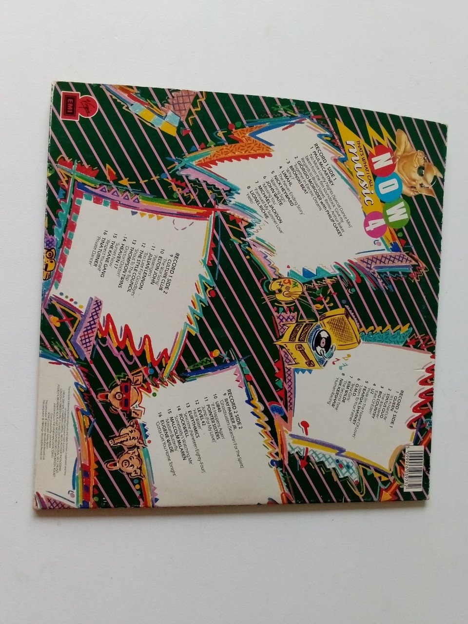 Set 4x jaren 80 vinyl lp