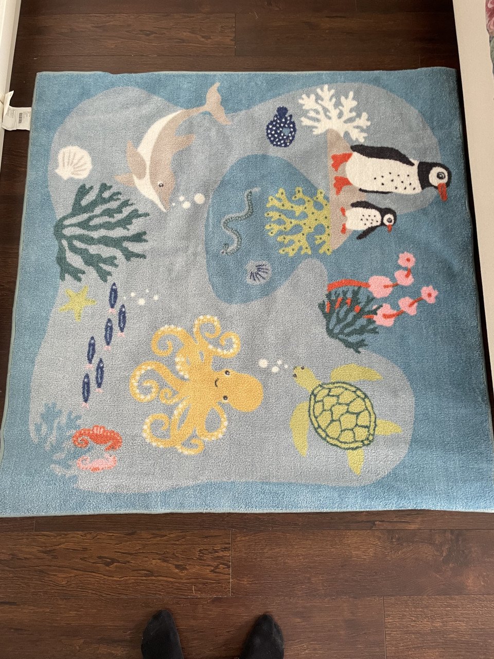 IKEA vloerkleed pinguïns