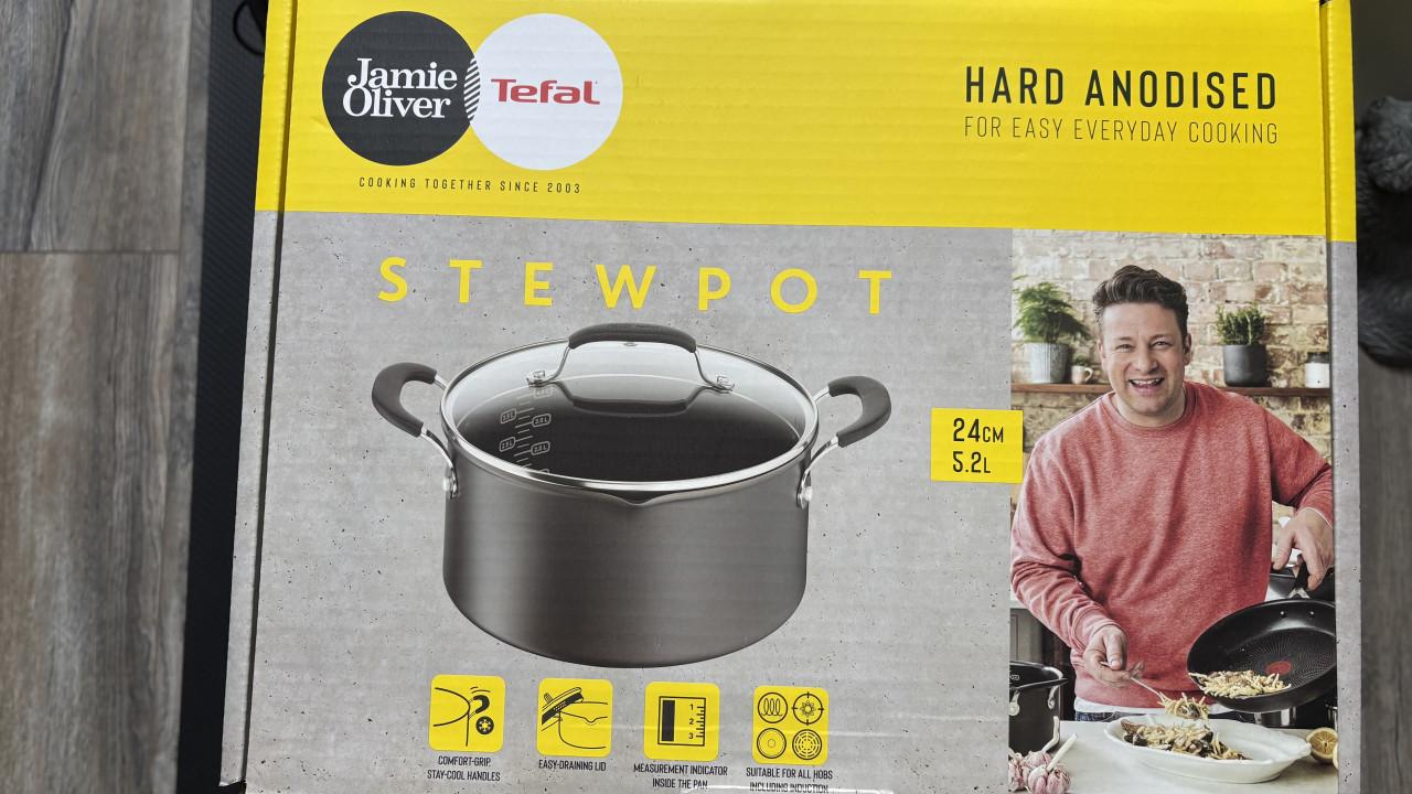 Set nieuwe Jamie Oliver Tefal pannen