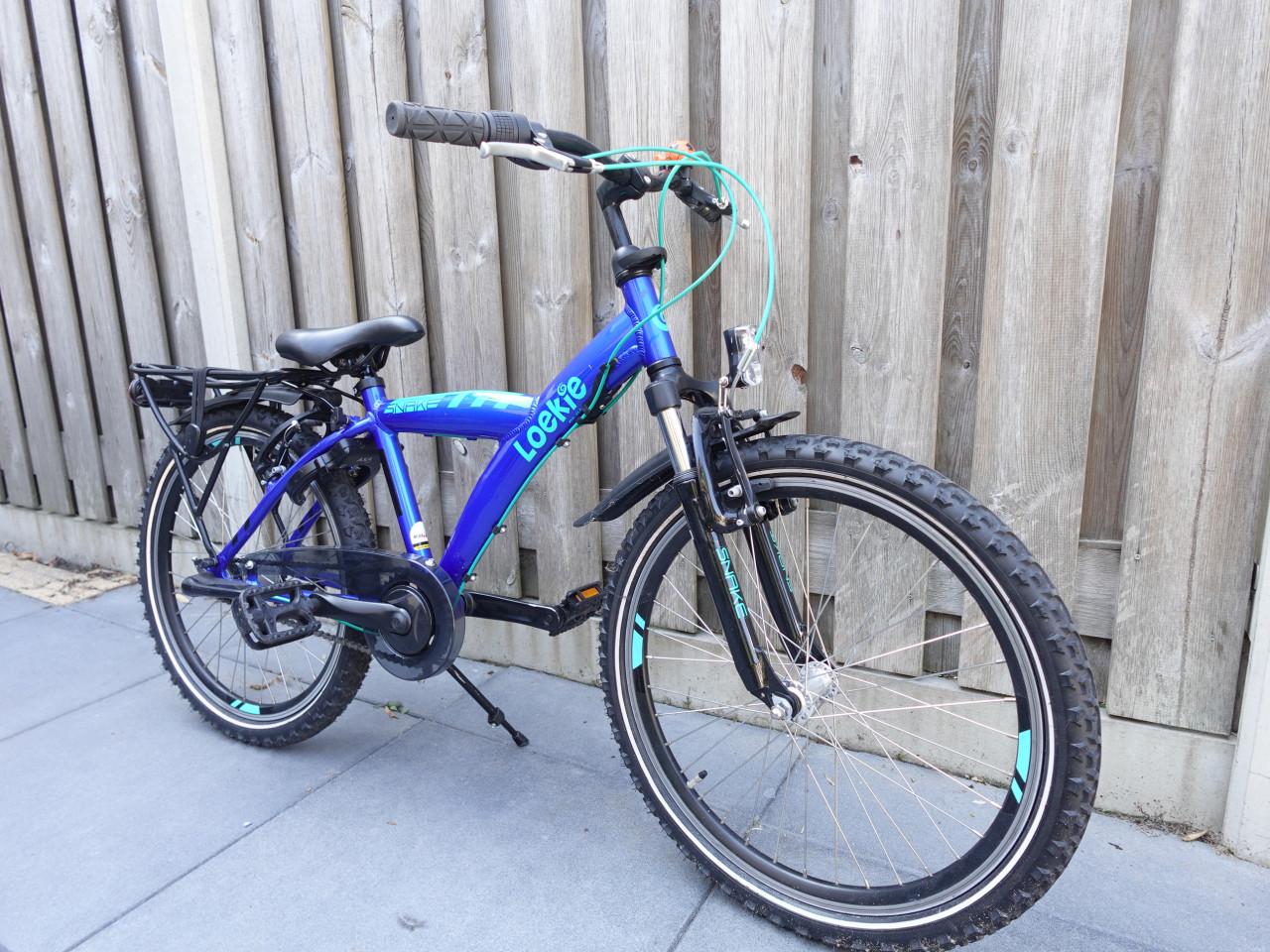 🚲 Loekie Snake 22 inch – Zo goed als nieuw – Slechts 1,5 jaar jong!
