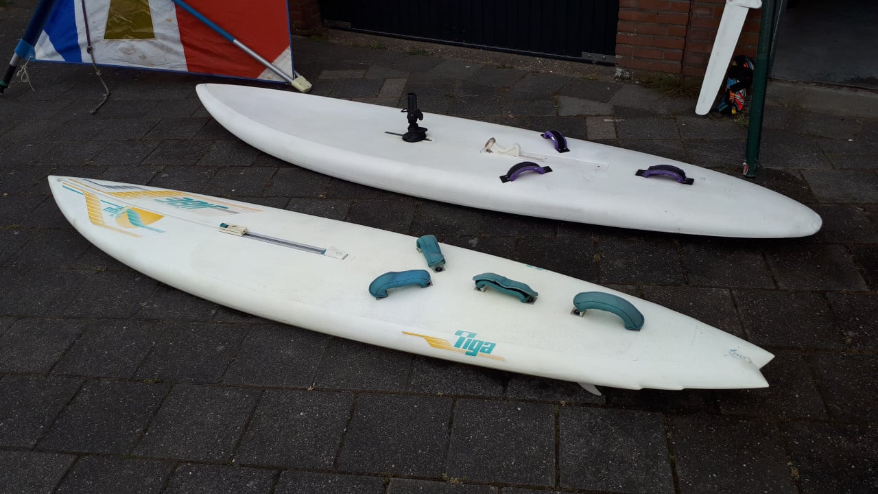 Surfplanken  incl. kindertuig