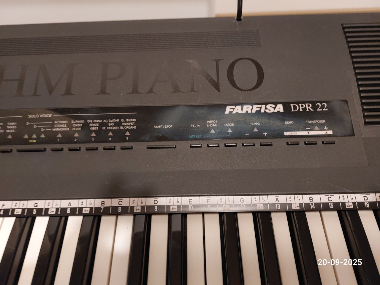 Rhythm Piano / Keyboard met toebehoren