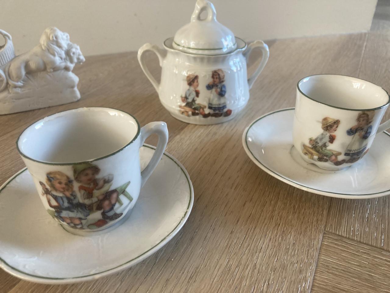 Setje porcelein diversen