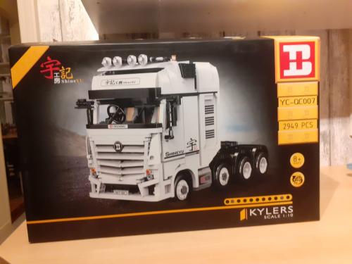 Vrachtauto met oplader