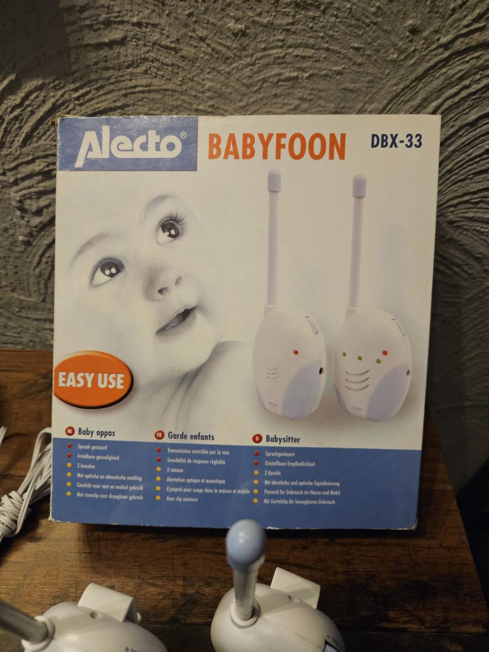 Zgan Alecto Babyfoon DBX-33 - Betrouwbare Babyfoon