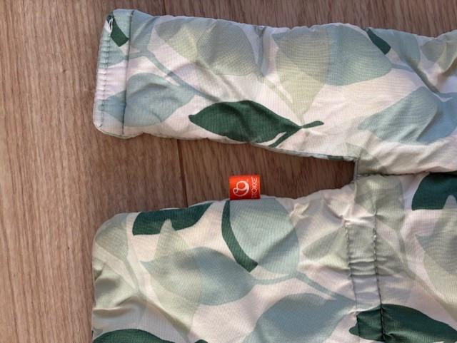Stokke kussenset voor Tripp Trapp kinderstoel - groen met blaadjes