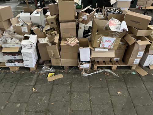 Etenswaren kerstpakket artikelen