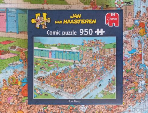 Van Haasteren puzzel Zwembad