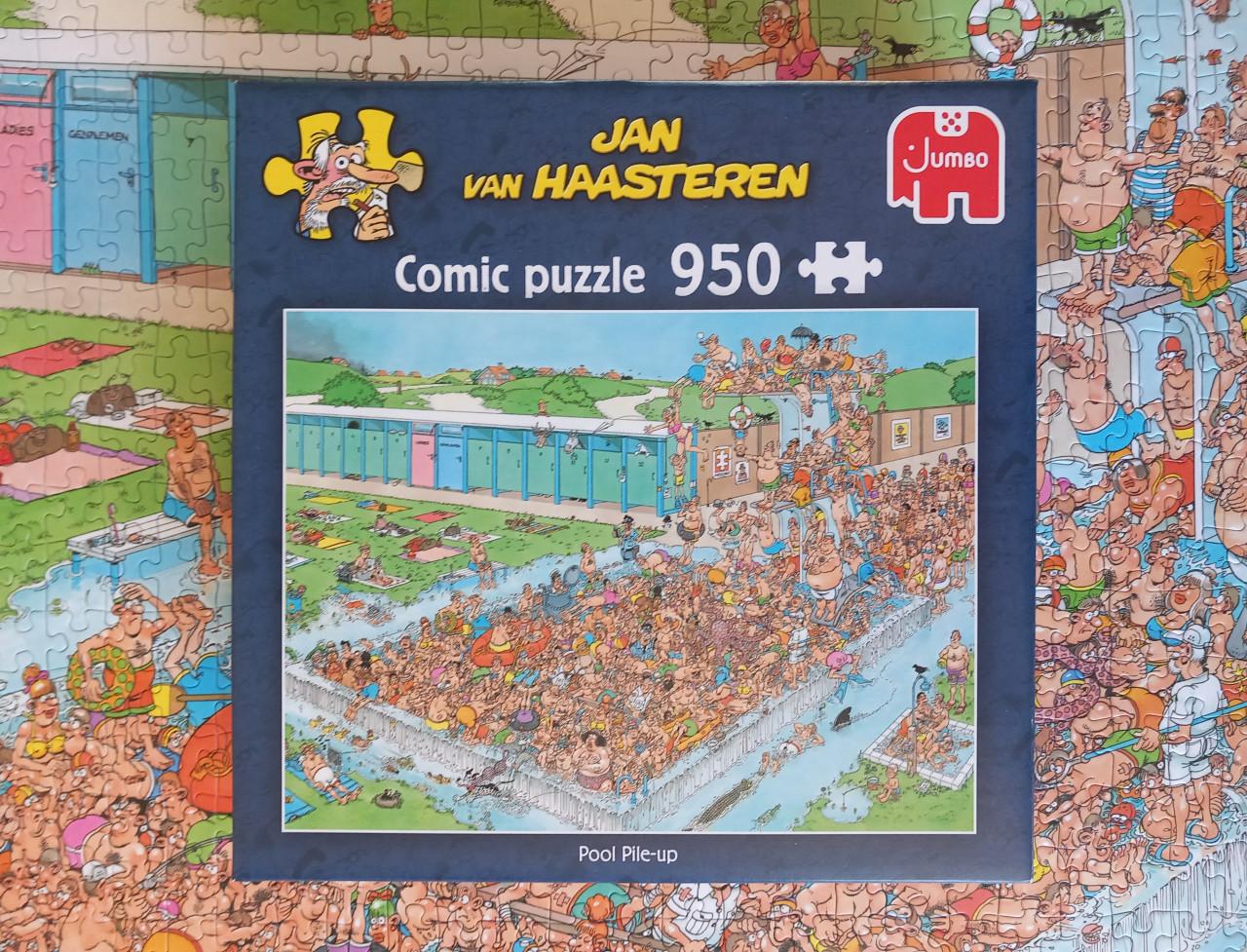 Van Haasteren puzzel Zwembad
