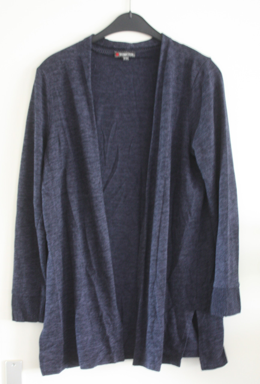 Donkerblauw vestje maat 40