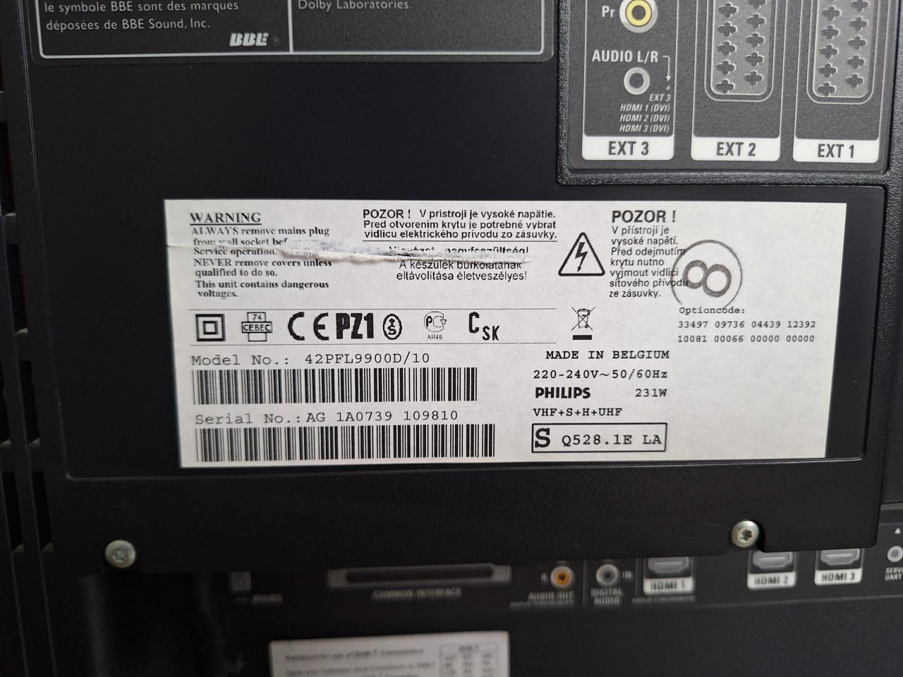 Philips Ambilight TV – 42 inch, haarscherp beeld