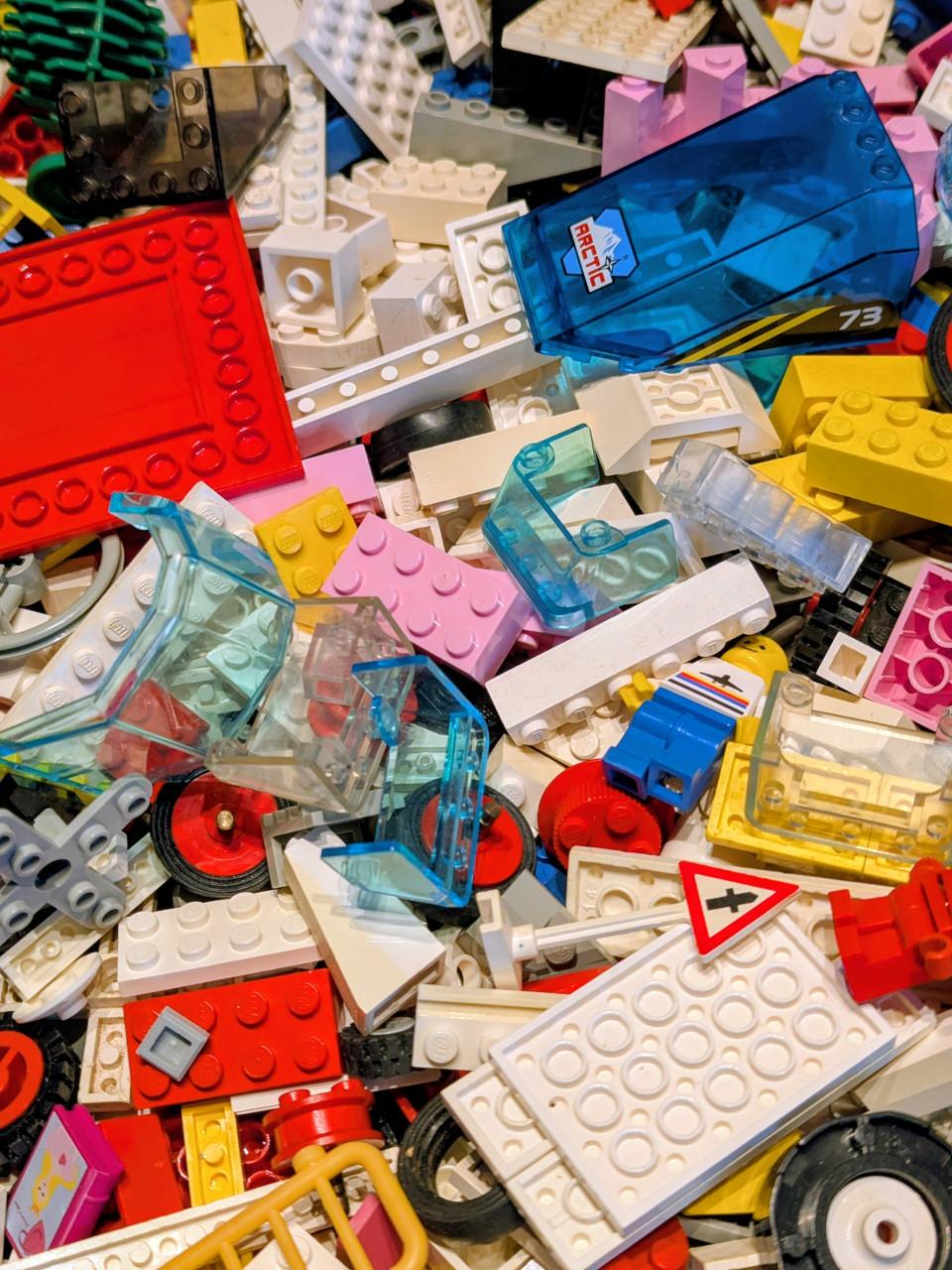 Lego van alles door elkaar 6.7 kg