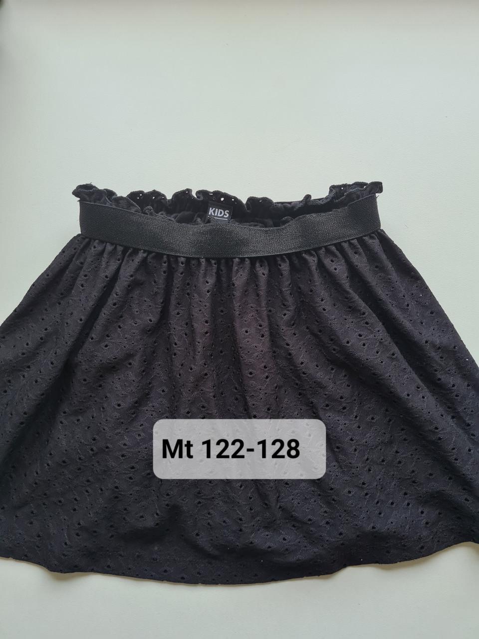 Zwart broderie rokje van Kids  Maat 122-128