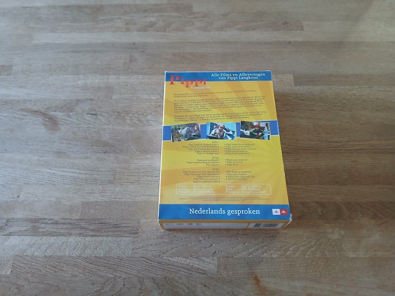 Pippi langkous alle films + tv series dvd