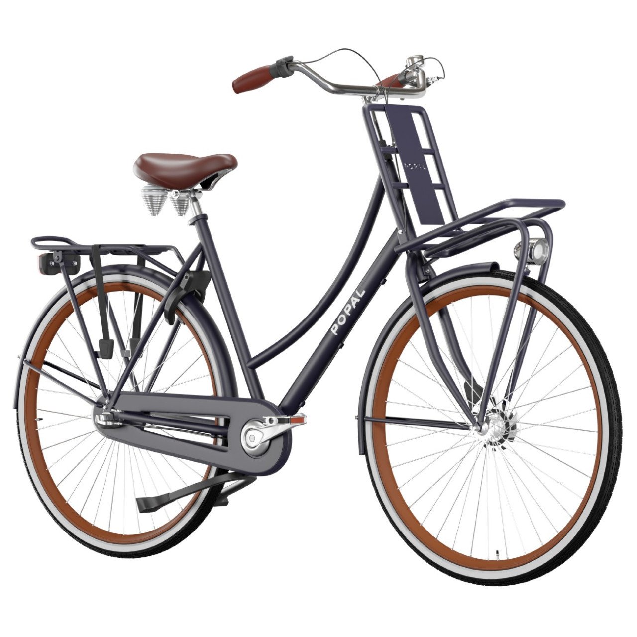 Nieuwe Popal 2025 Daily Dutch Prestige N3RN Damesfiets 53cm Remnaaf 3 versn