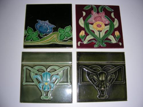 Jugendstil - Art Nouveau tegels