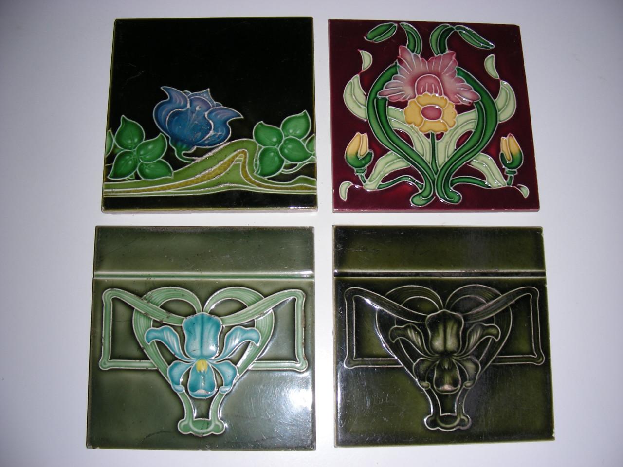 Jugendstil - Art Nouveau tegels